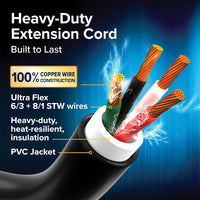 Camco 55195 Power Grip 50-Amp 30-Foot Shore Power Cord