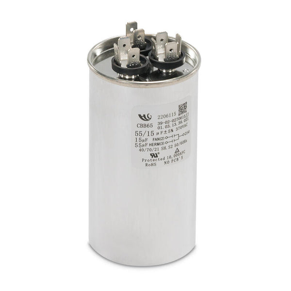Dometic 3314471.017 RV AC Run Capacitor 55/15 MFD