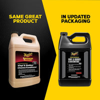 Meguiar's M4001 Vinyl & Rubber Cleaner, 1 Gallon
