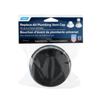 Camco 40137 RV Plumbing Vent Cap | Fits 2-Inch Pipe