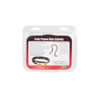 Camco 59913 3ft Propane Feed Hose, 3/8 Female Flare