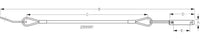 Sea-Dog Stainless Release Pin with Lanyard 1/4 Inch