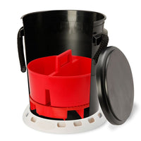 Shurhold Deluxe 2464 5-Gallon Rope Handle Bucket Kit