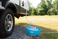 Camco 20166 RV Water Hose & Power Cord Storage Basket