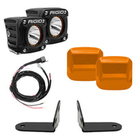 RIGID Revolve A-Pillar Light Kit | Polaris RZR 41673
