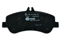 Hella 355014221 Low-Metallic Disc Brake Pad Set