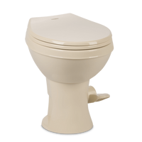 Dometic 400 Series Marine Toilet, Bone | Pedal Flush