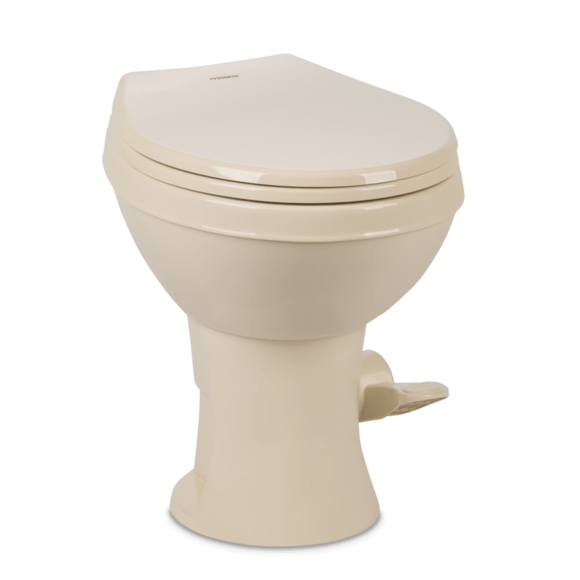 Dometic 400 Series Marine Toilet, Bone | Pedal Flush