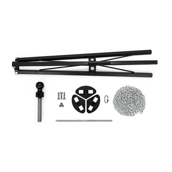 Camco 48850 Gooseneck Trailer Stabilizer Jack, 7500 lb