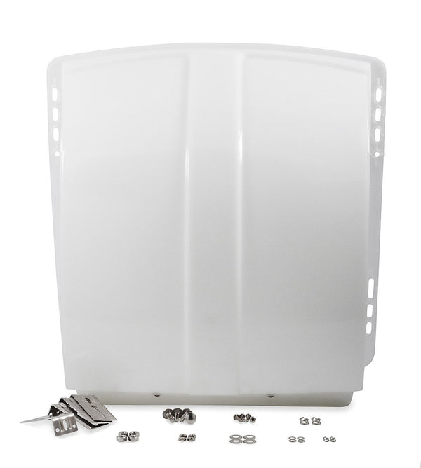 Camco 40435 RV Roof Vent Cover White, Fits 14x14
