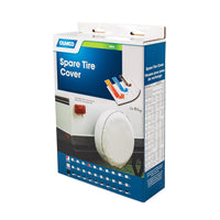 Camco 45343 Spare Tire Cover, Arctic White 29-3/4 in