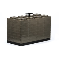 Camco FasTen 44525 RV Leveling Blocks 4x2 Brown 10-Pack