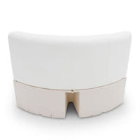 Taylor Made Platinum Radius Corner Boat Seat, White