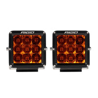 RIGID D-XL Amber Pro Spot LED Pods, Pair | 322214
