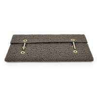 Camco 42964 Wrap Around RV Step Rug | Gray 17.5x18
