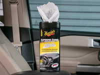 Meguiar's Supreme Shine Protectant Wipes G4000, 25 Pack