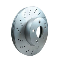 Hella 355114392 Cross-Drilled Brake Rotor 295mm 6x112