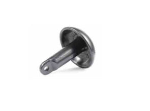 Moeller 8 lb Mushroom Anchor, Black-Coated Cast Iron