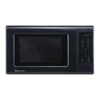 MagicChef MC99MB 0.9 Cu Ft 900W Microwave, Black