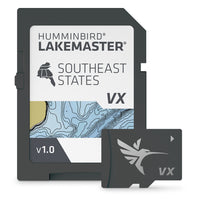 Humminbird LakeMaster VX Southeast States Map Card
