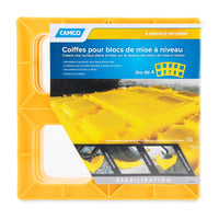 Camco 44500 RV Leveling Block Caps, Set of 4