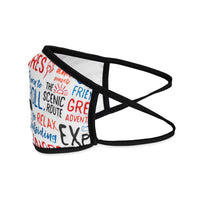 Camco Campsite Reusable Cloth Face Mask, Graffiti Print