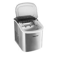 Magic Chef MCIM27ST Portable Ice Maker 27 lb Stainless