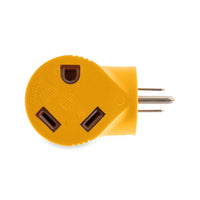 Camco 55325 15A to 30A 90-Degree RV Power Adapter