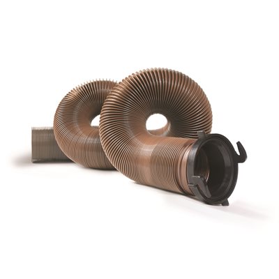Camco 39691 15 ft Heavy-Duty RV Sewer Hose, Bayonet