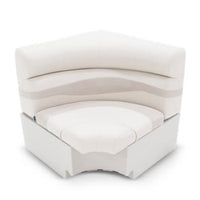 Taylor Made Square Corner Boat Lounge Seat, Champagne