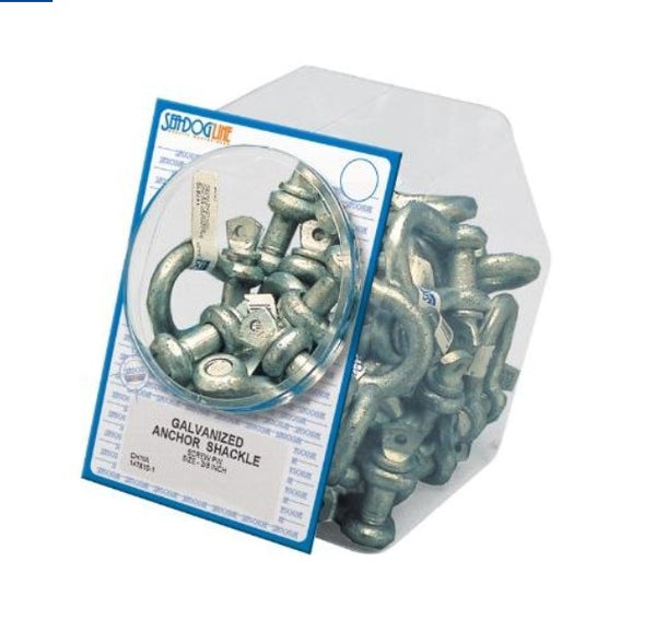 Sea-Dog 1/2 Inch Galvanized Anchor Shackle Display