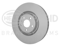 Hella Pagid 355129371 Vented Brake Rotor 356mm