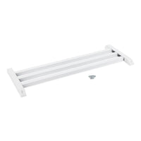 Camco 43977 RV Screen Door Push Bar, White Aluminum
