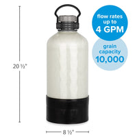 Camco 40655 TastePure Portable Water Softener 10K Grain