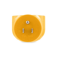 Camco 55325 15A to 30A 90-Degree RV Power Adapter