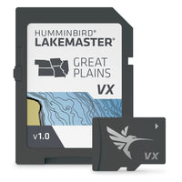 Humminbird LakeMaster VX Great Plains Map Card