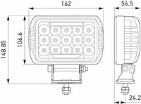 Hella ValueFit 450 LED Driving Light Kit | Set of 2