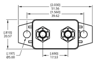 Egis 4730-10 Short Stop 10A Manual Reset Breaker