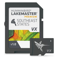 Humminbird LakeMaster VX Premium Southeast Map Card