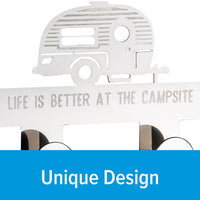 Camco 53388 Over-the-Door Towel Hanger, RV Campsite