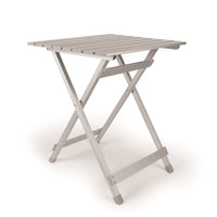 Camco 51891 Fold-Away Aluminum Side Table, 110 lb