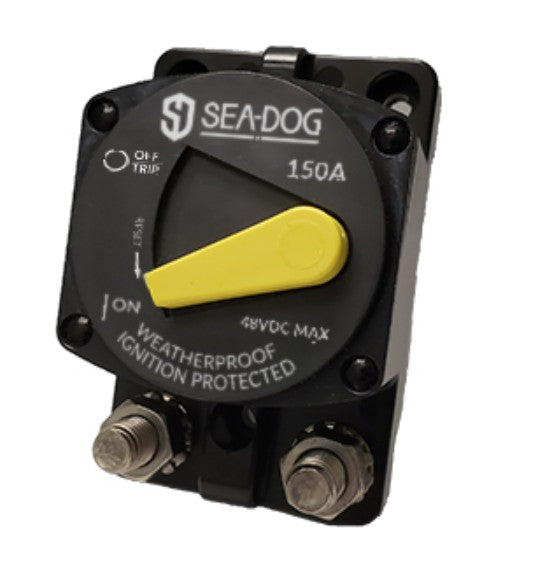 Sea-Dog SD-87 150A 48V DC Resettable Circuit Breaker