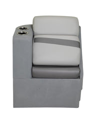Taylor Made 803550 Left Chaise Boat Seat, Charcoal
