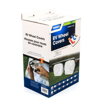 Camco 45326 RV Tire Cover, 40-42 in, Arctic White, 2pk