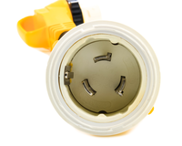 Camco 55572 50A 90° Locking Marine Power Adapter