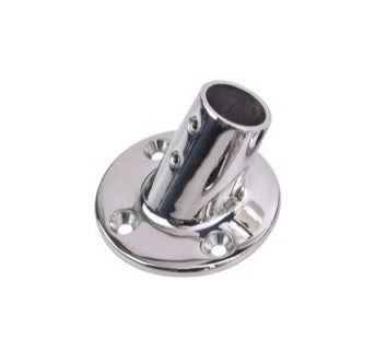 Sea-Dog Stainless 60-Degree Round Base, 7/8in Tube