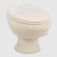 Dometic 421 Low Profile Toilet, Bone | Gravity Flush