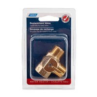 Camco 37463 RV Water Heater Bypass Valve | Brass