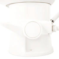 Dometic 411 Low Profile Marine Toilet, Bone Ceramic