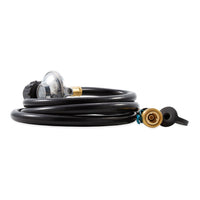 Camco 57629 Propane Grill Hose with Regulator, 6 ft